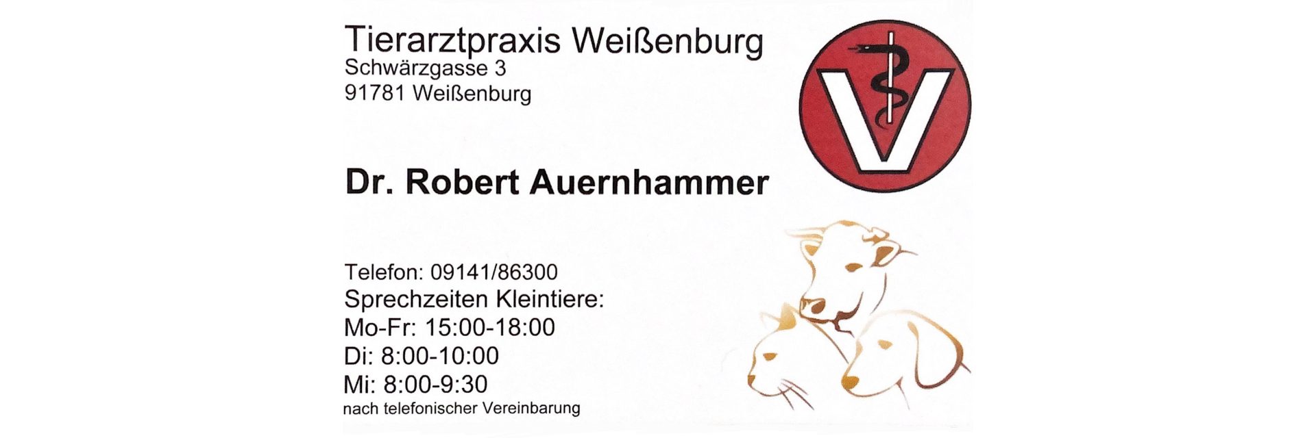 Tierarzt Weißenburg Dr.Robert Auernhammer